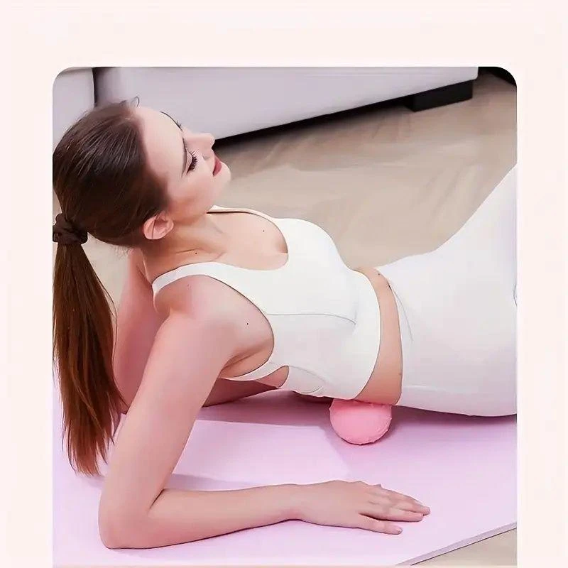 ERUULE Rechargeable High Intensity Vibration Massage Ball for Muscle and Fitness, Electric Fascia Release for Neck, Back and Feet, USB Charging, for Heel Pain, Fascia Release, Trigger Point - Yoga Ball, Suit 5