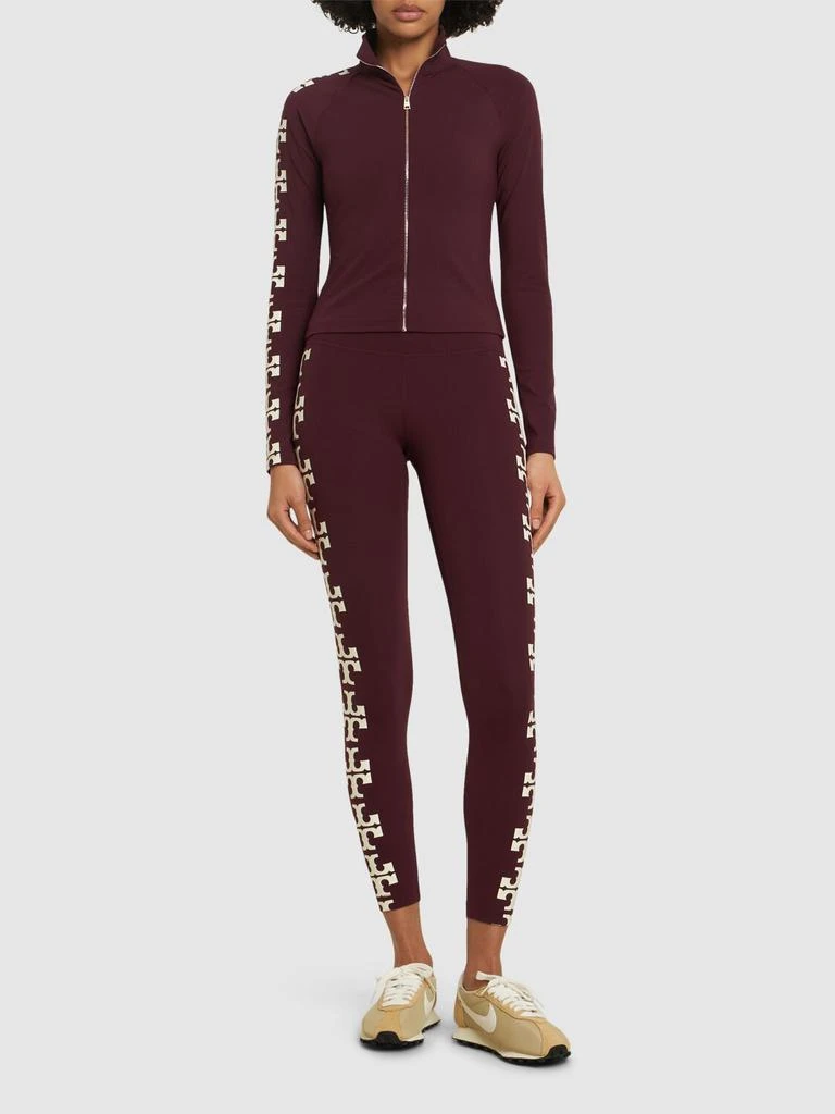 Tory Sport Logo 7/8 Compression Leggings 1