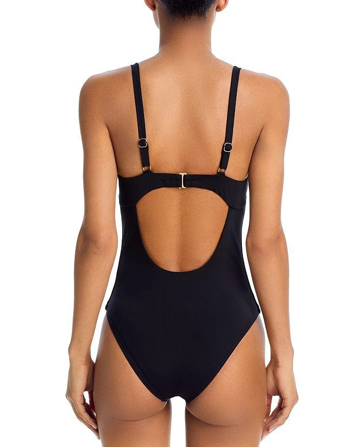 AQUA Underwire One Piece Swimsuit - Exclusive 2