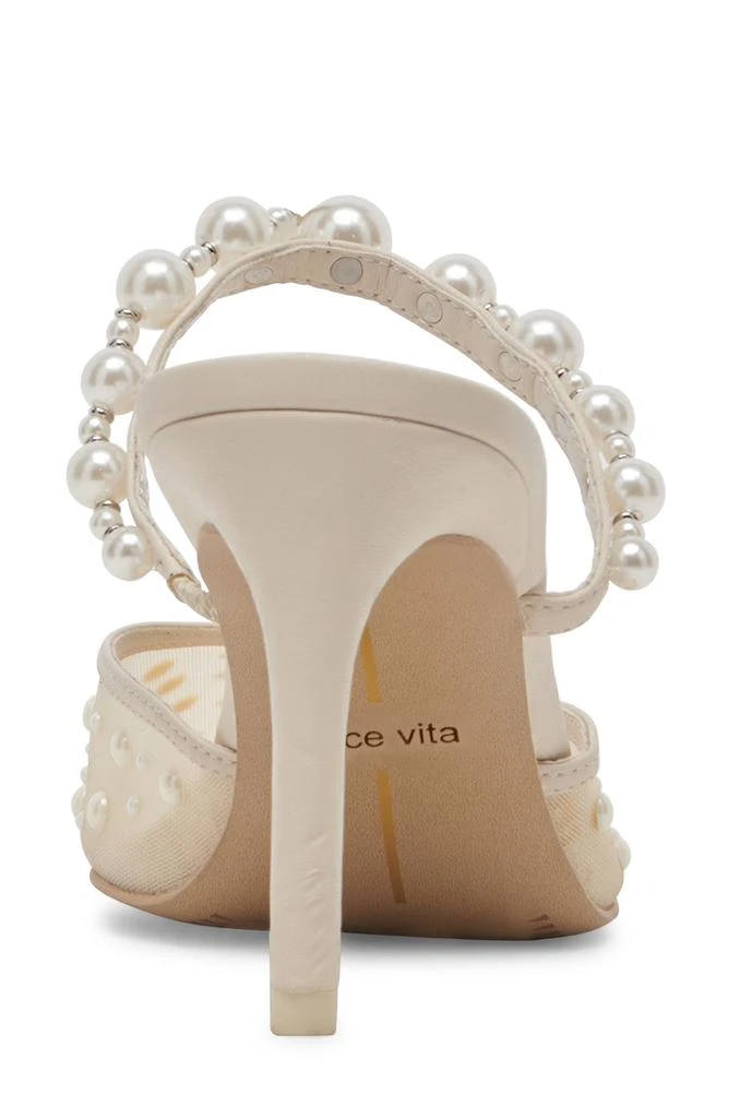 Dolce Vita Katik Imitation Pearl Pointed Toe Pump 8