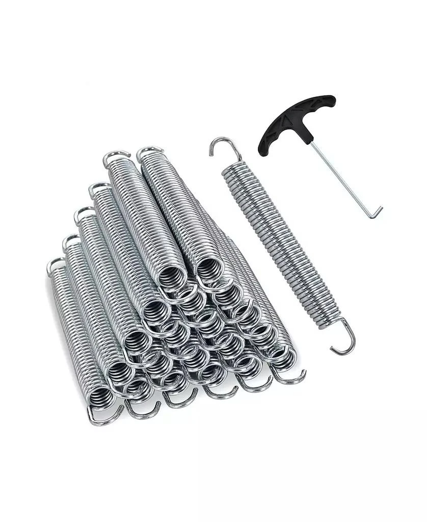 GOUUN 7 Inch Rustproof Galvanized Steel Replacement Trampoline Elasticity Springs-7 Inch