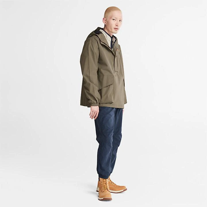 Timberland Stow-and-Go Anorak Jacket for Men in Dark Green 3