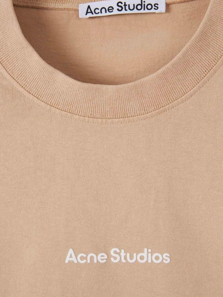 Acne Studios Acne Studios Logo Printed Crewneck T-Shirt 3