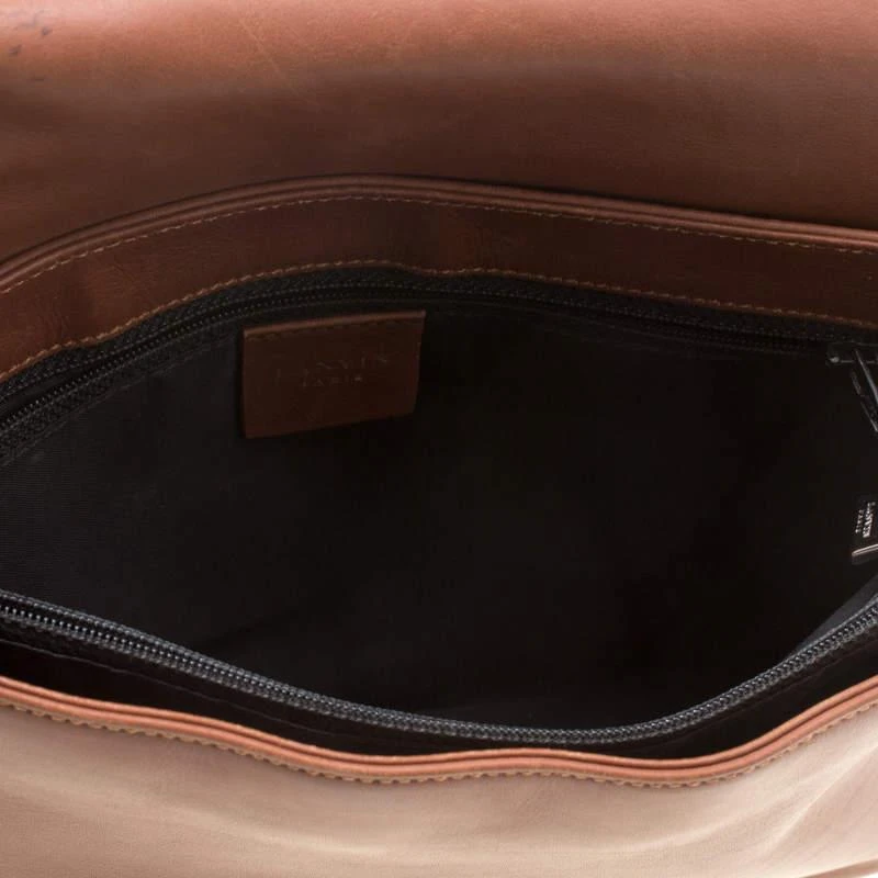 Lanvin Lanvin Brown Leather Shoulder Bag 7