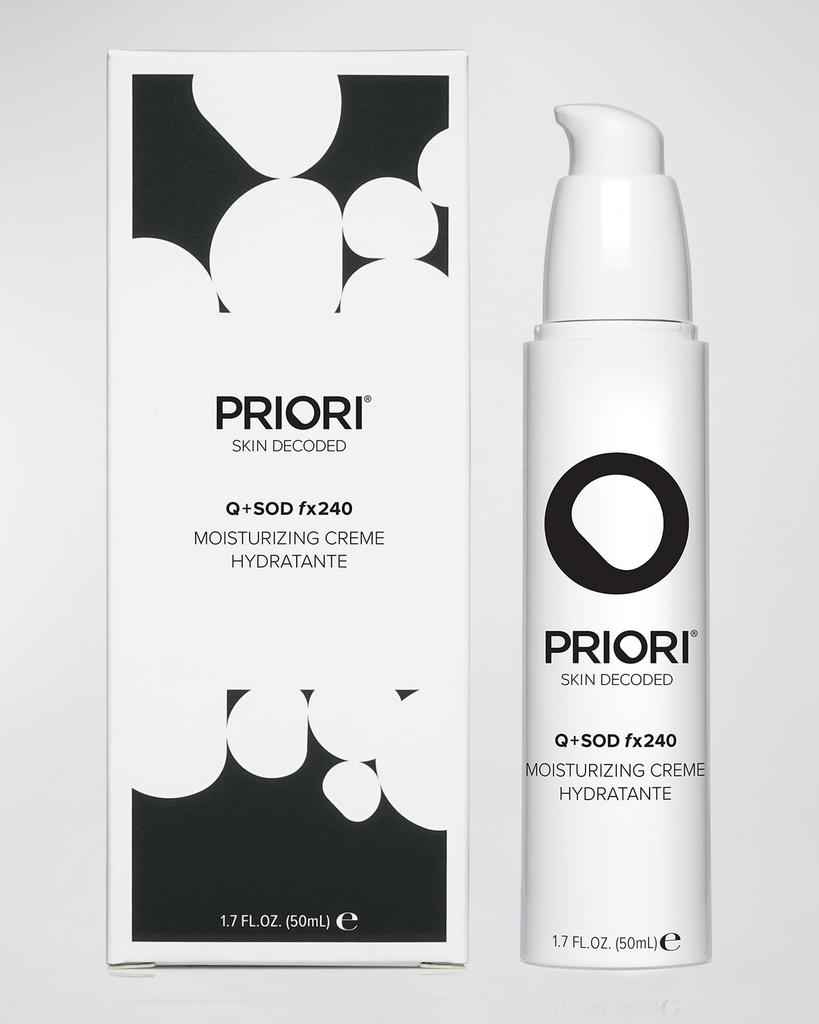 PRIORI Skincare Q and SOD fx240 Moisturizing Creme, 1.7 oz.
