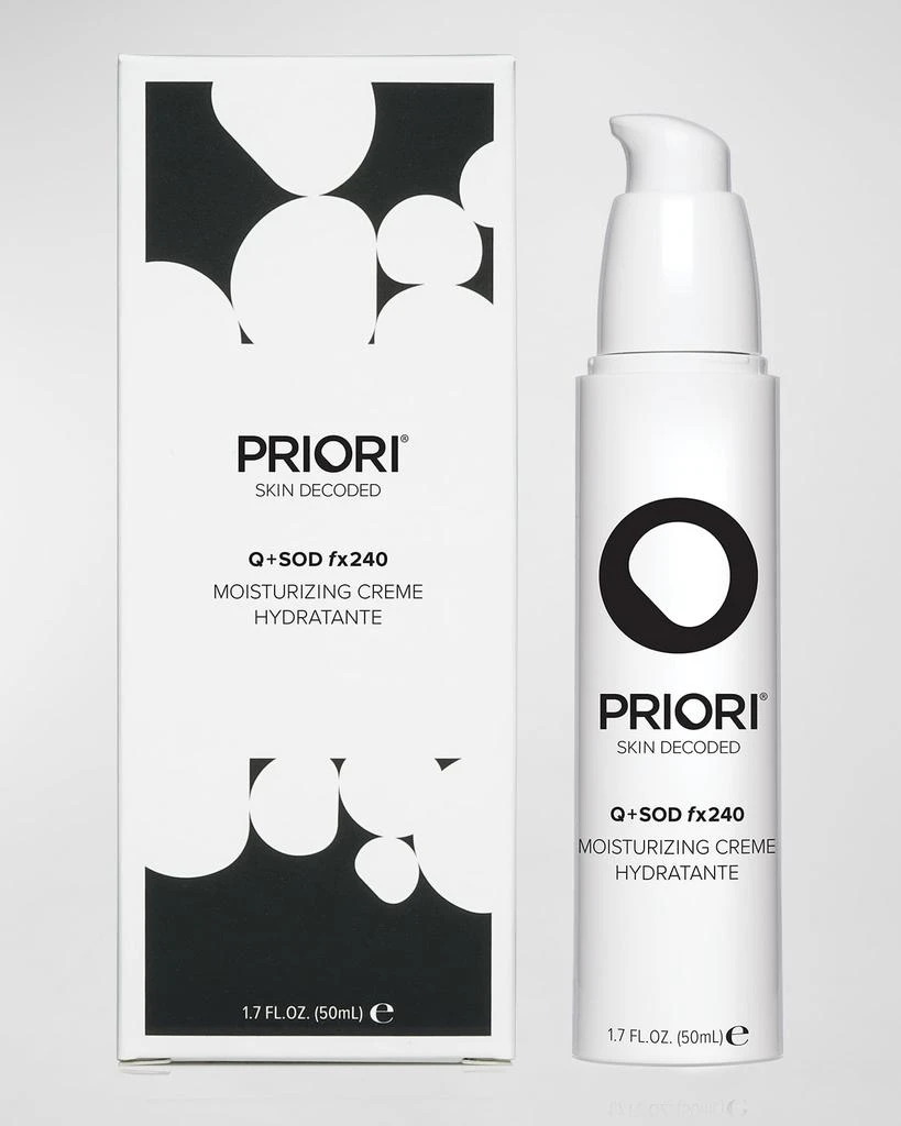 PRIORI Skincare Q and SOD fx240 Moisturizing Creme, 1.7 oz. 1