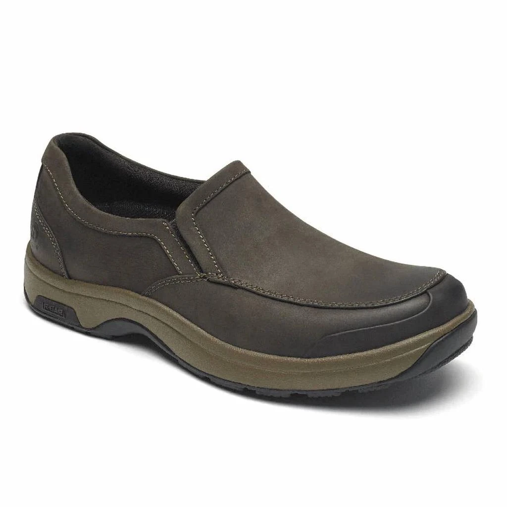 Dunham Men's Battery Park Slip On Shoes In Brown 2