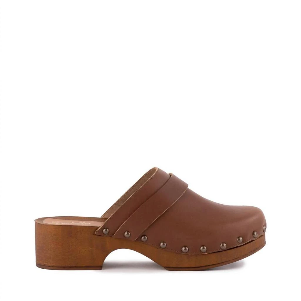 Seychelles Loud & Clear Clog In Cognac 1
