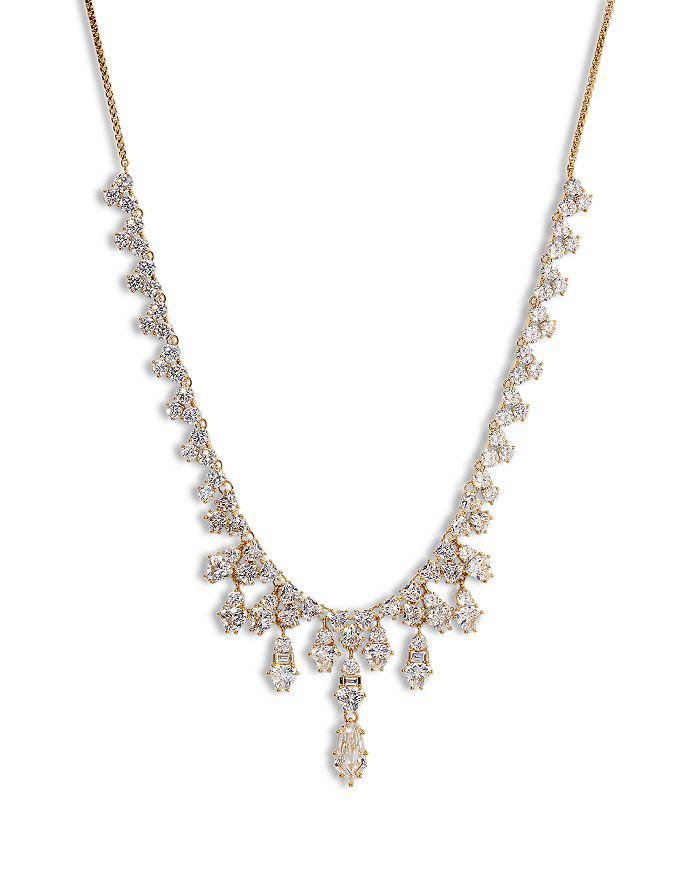 Nadri Luxor Slider Bib Necklace, 15"-18"