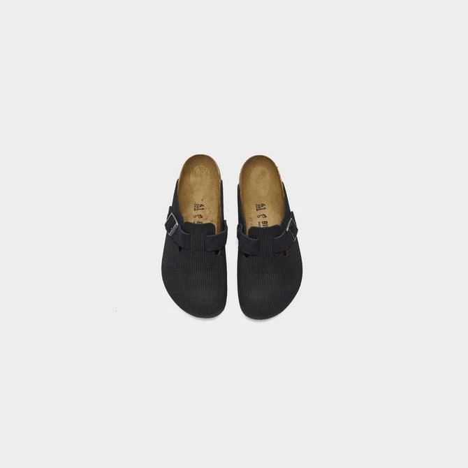 Birkenstock Men's Birkenstock Boston Corduroy Suede Embossed Clogs 5