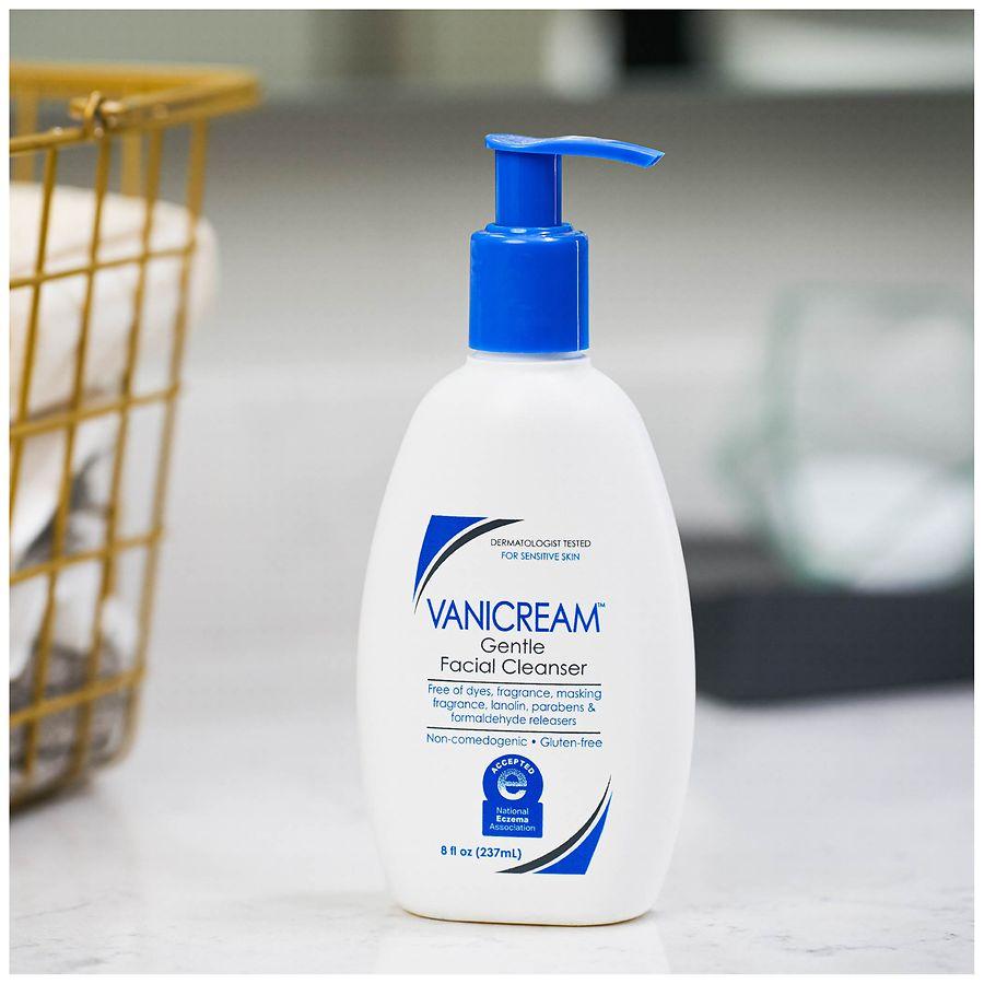 Vanicream Gentle Facial Cleanser for Sensitive Skin Fragrance Free