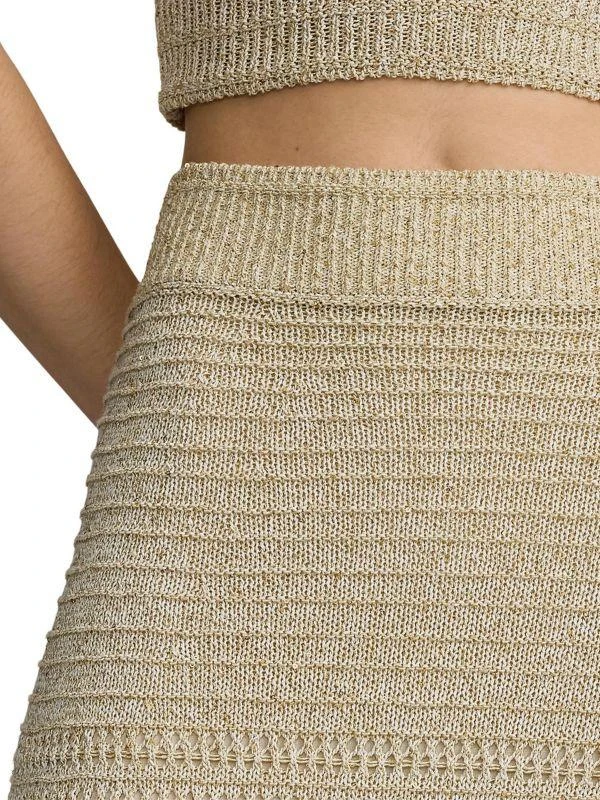 Ralph Lauren Textured Knit Maxi Skirt 4
