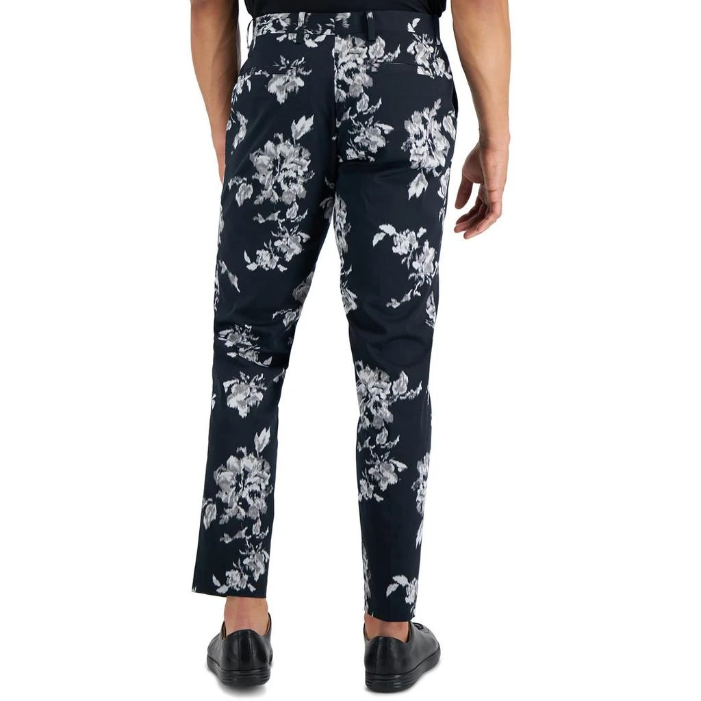 INC International Mens Floral Slim Fit Suit Pants 2
