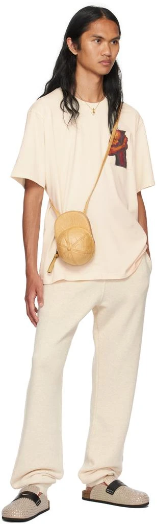 JW Anderson Beige Chest Pocket T-Shirt 4