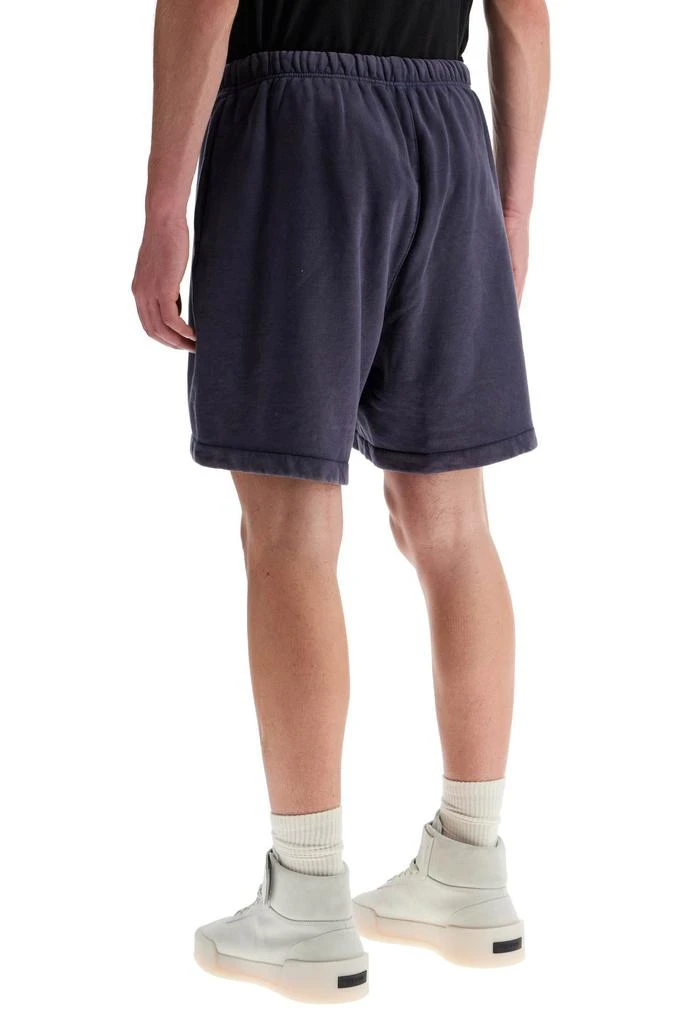 Fear of god High-waisted Navy Blue Cotton Sports Shorts 3