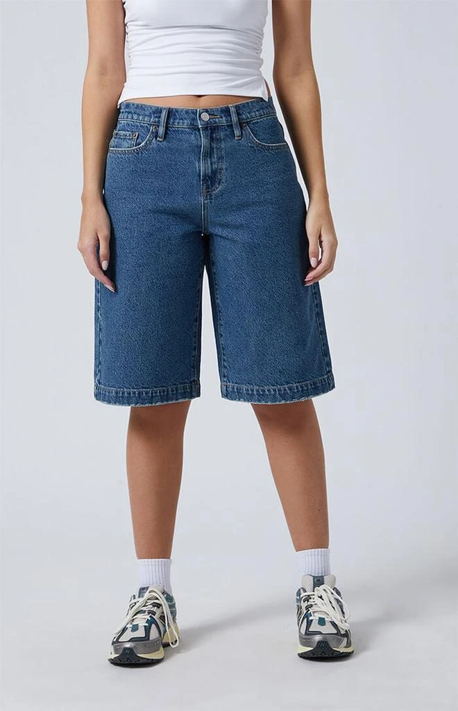 PacSun Dark Indigo Extreme Jorts 3
