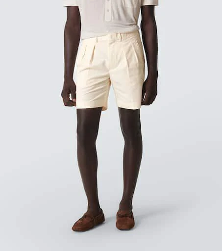 Tom Ford Cotton and silk poplin shorts 3