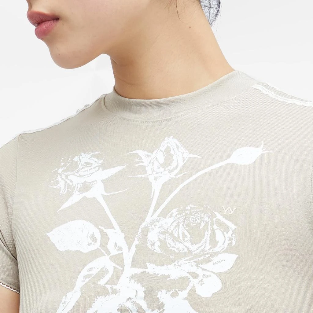 OPEN YY OPEN YY Rose Baby T-Shirt 5
