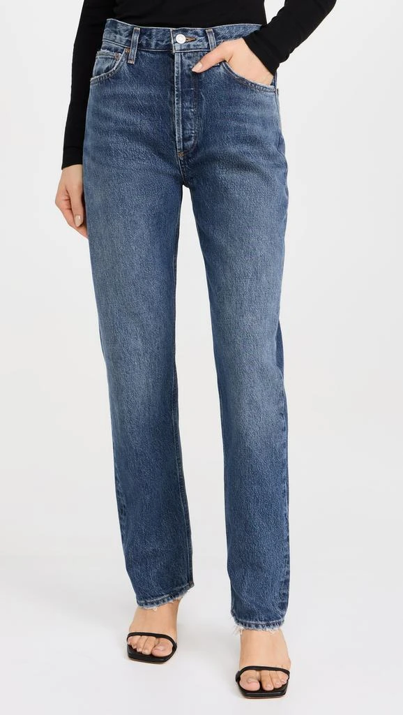 AGOLDE 90s Pinch Waist: High Rise Straight Jeans 1