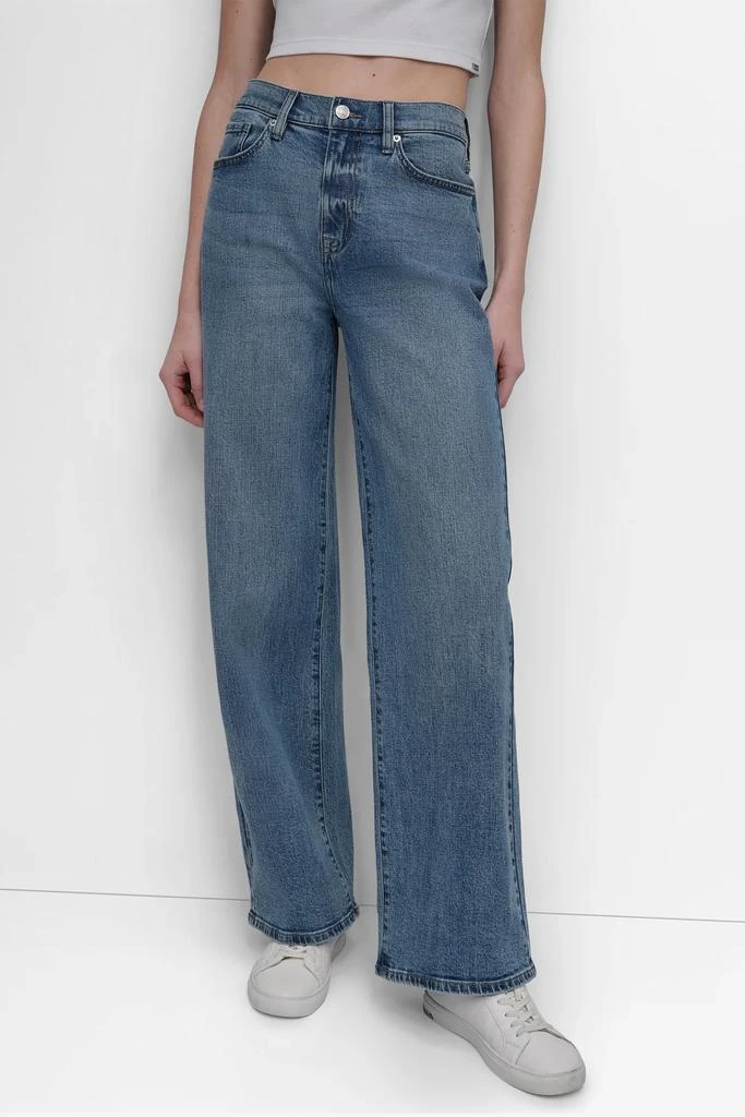 DKNY HIGH-RISE WIDE-LEG JEAN 1