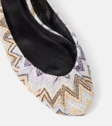 Missoni Iris Zigzag ballet flats 5