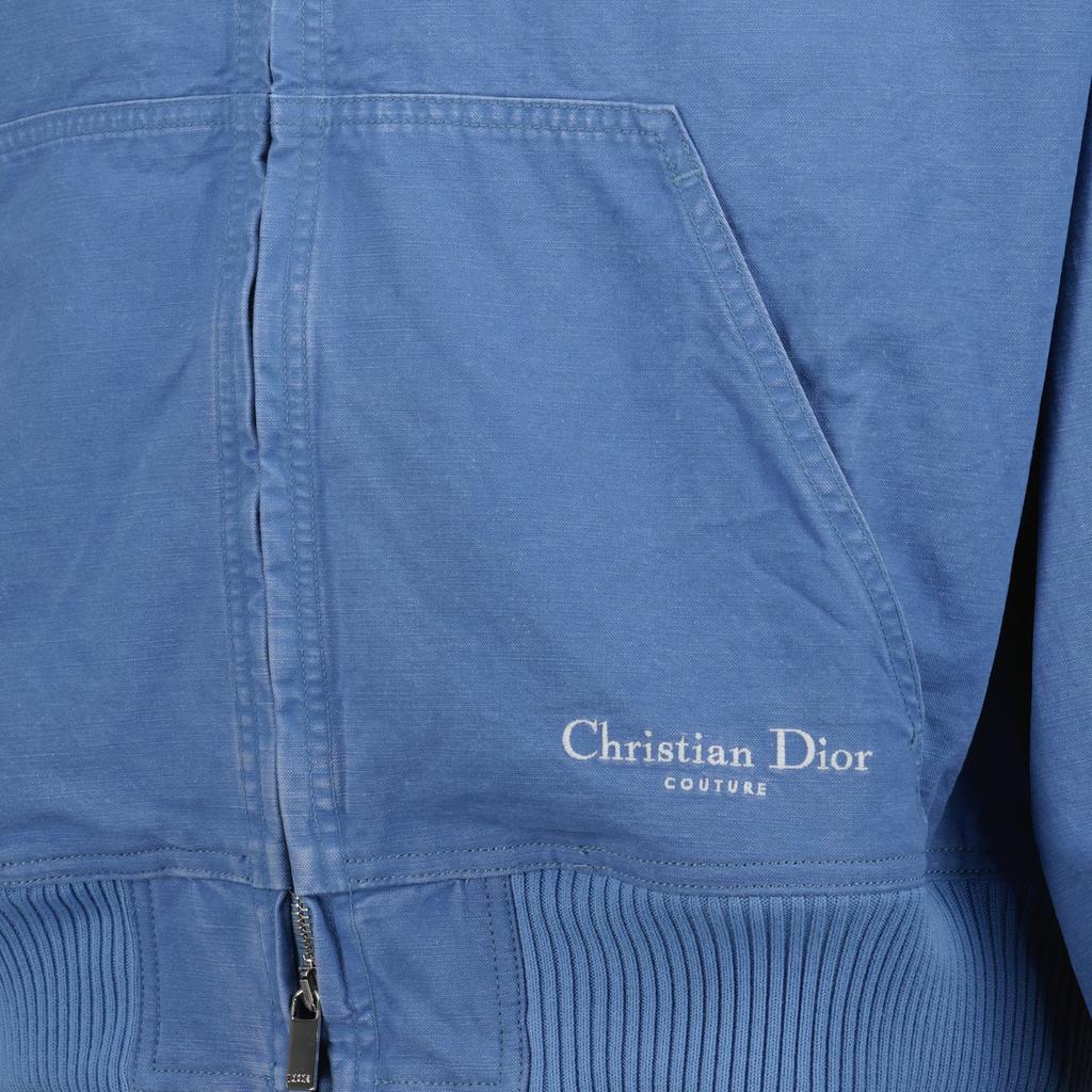 Dior Logo Homme Embroidered Zip-Up Jacket – On Sale Now with
