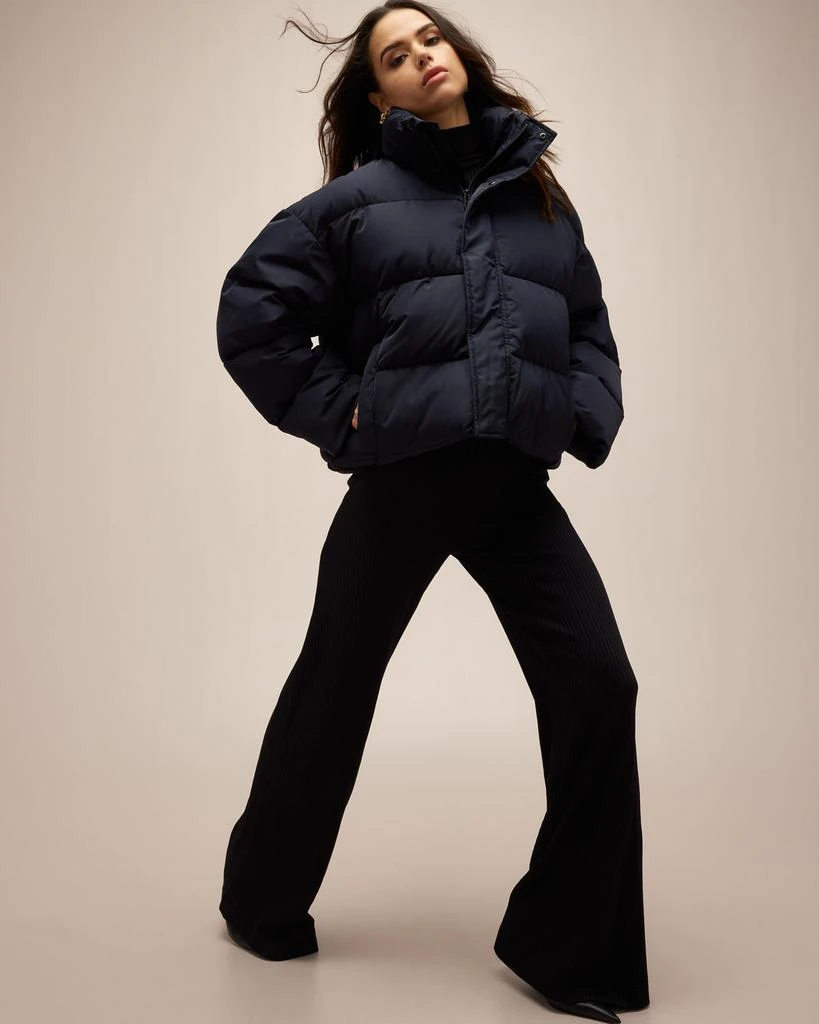 Balenciaga BB Logo Embroidered Puffer Jacket 6