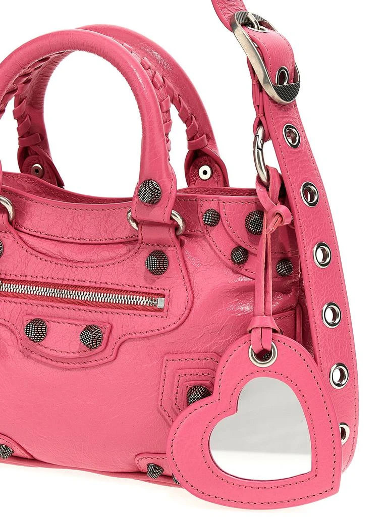 Balenciaga Tote Neo Cagole Hand Bags Fuchsia 3