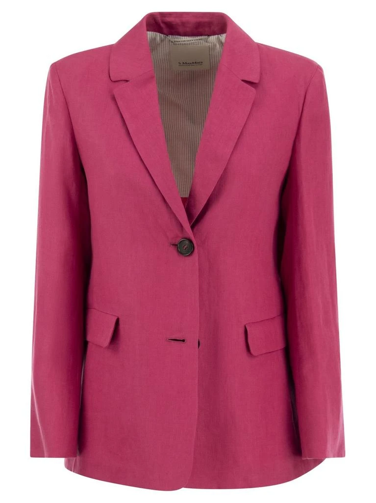 'S Max Mara 'S Max Mara Single-Breasted Long-Sleeved Blazer 1