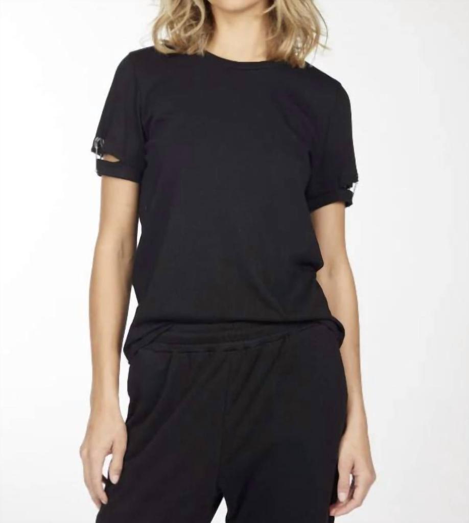 Michael Lauren Danbury Short Sleeve Crew Neck Tee