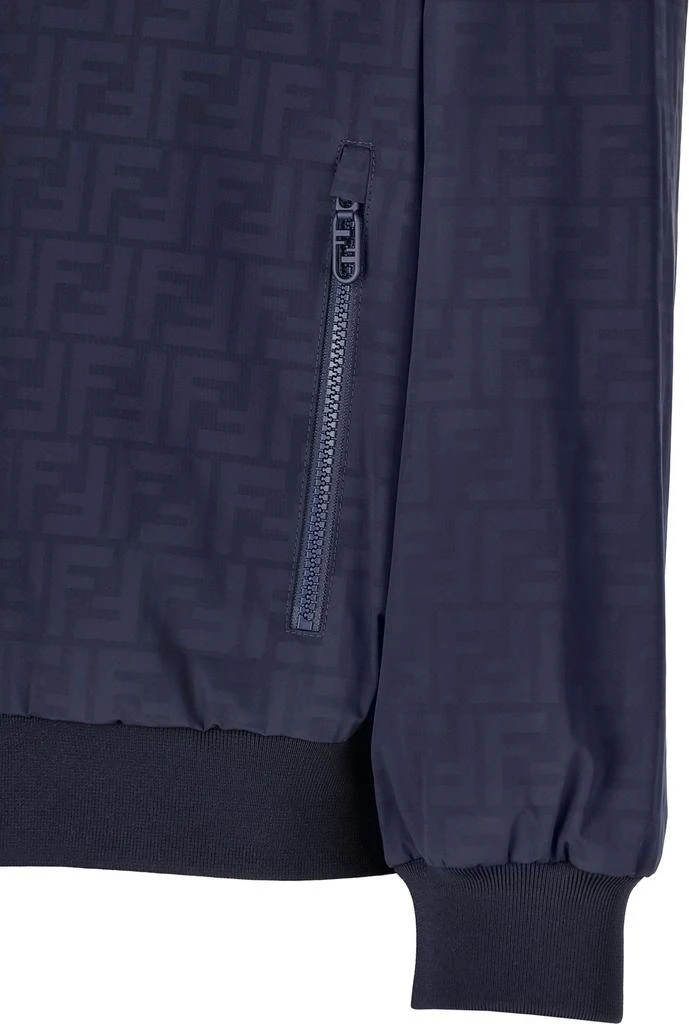 Fendi Fendi All-Over FF Printed Zipped Bomber Jacket 5