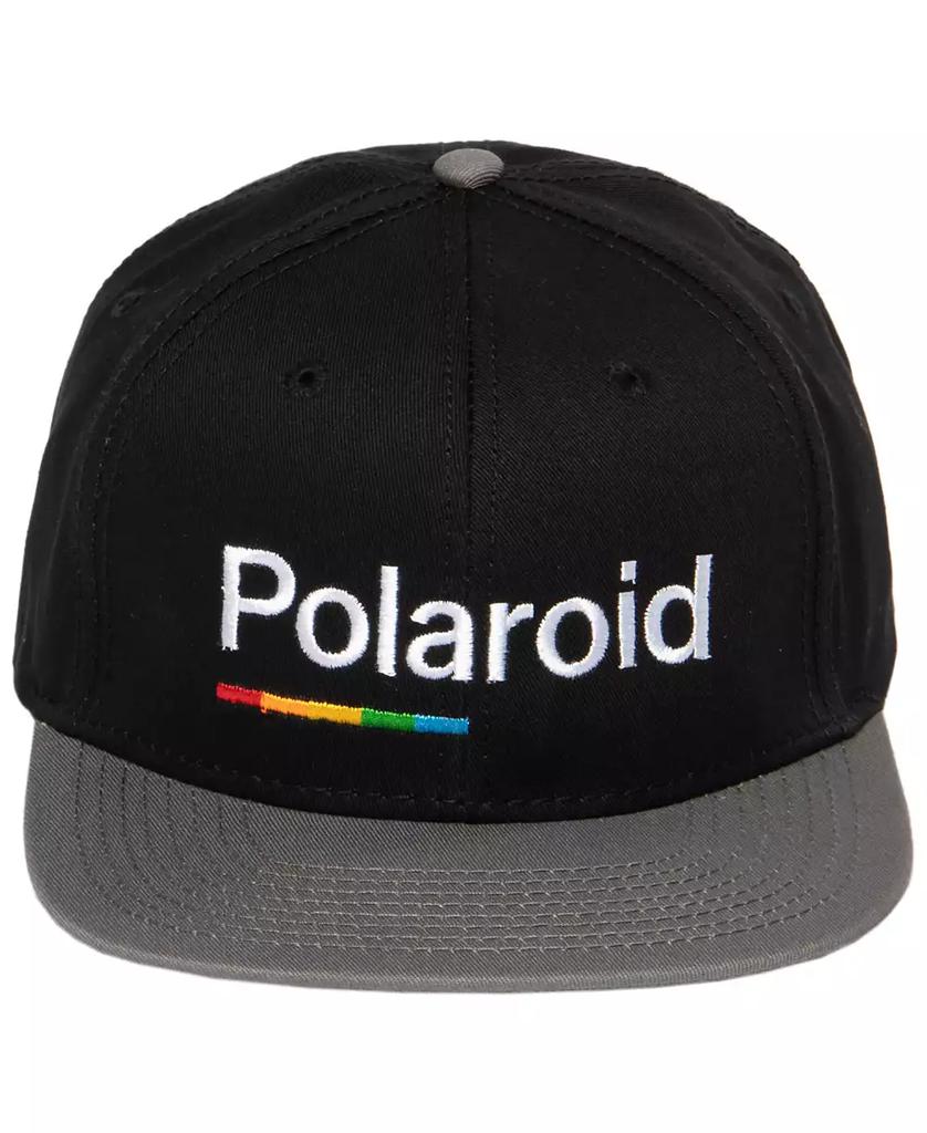 Polaroid Men's Flat Bill Snapback Baseball Adjustable Cap