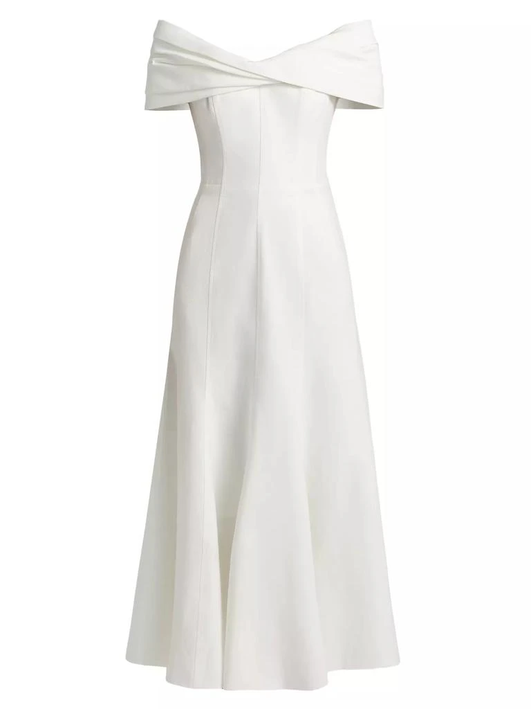 Nicholas the Label Ariana Strapless Twist-Front Maxi Dress 1