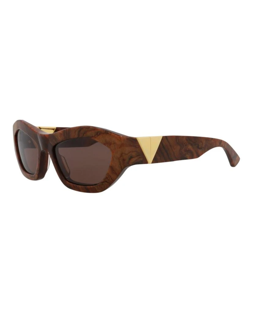 Bottega Veneta Round-Frame Recycled Acetate Sunglasses 2