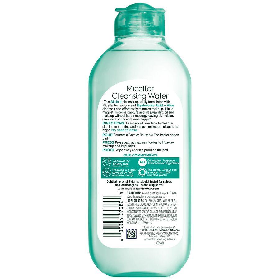 SkinActive Micellar Cleansing Water All-in-1 Replump