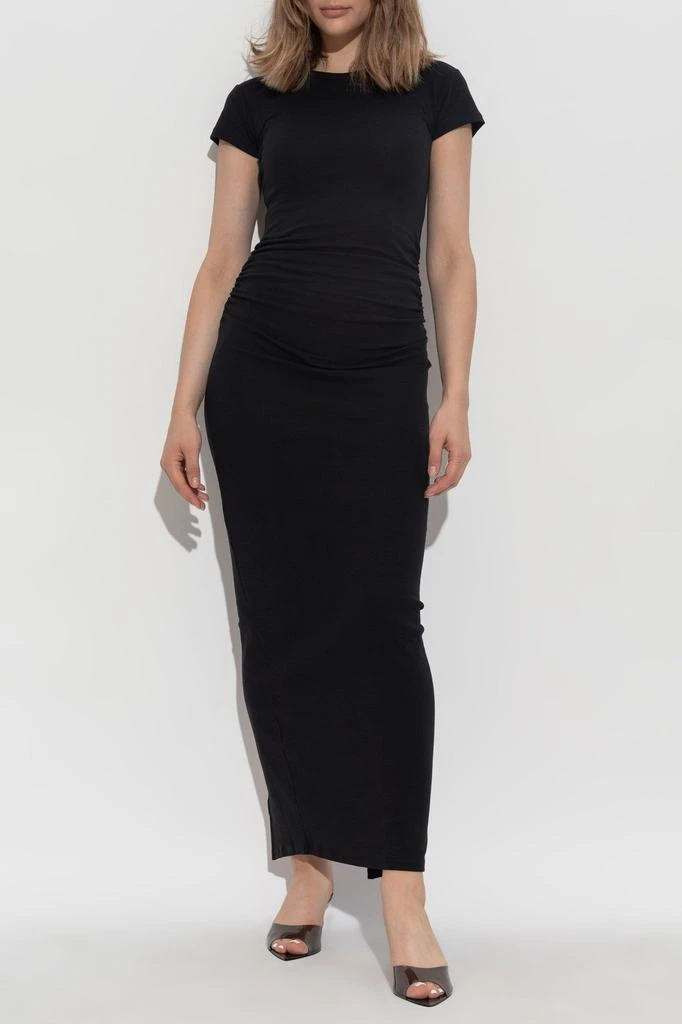 chinese dress ladies AllSaints Womens LILI Maxi Dress Black 0 at Amazon Women's Clothing store main image 1
