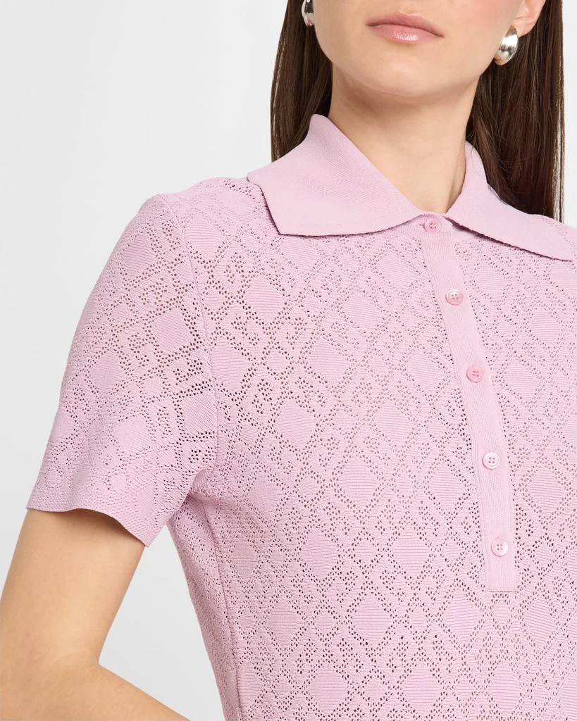 Givenchy Logo Fit-Flare Mini Polo Dress 5