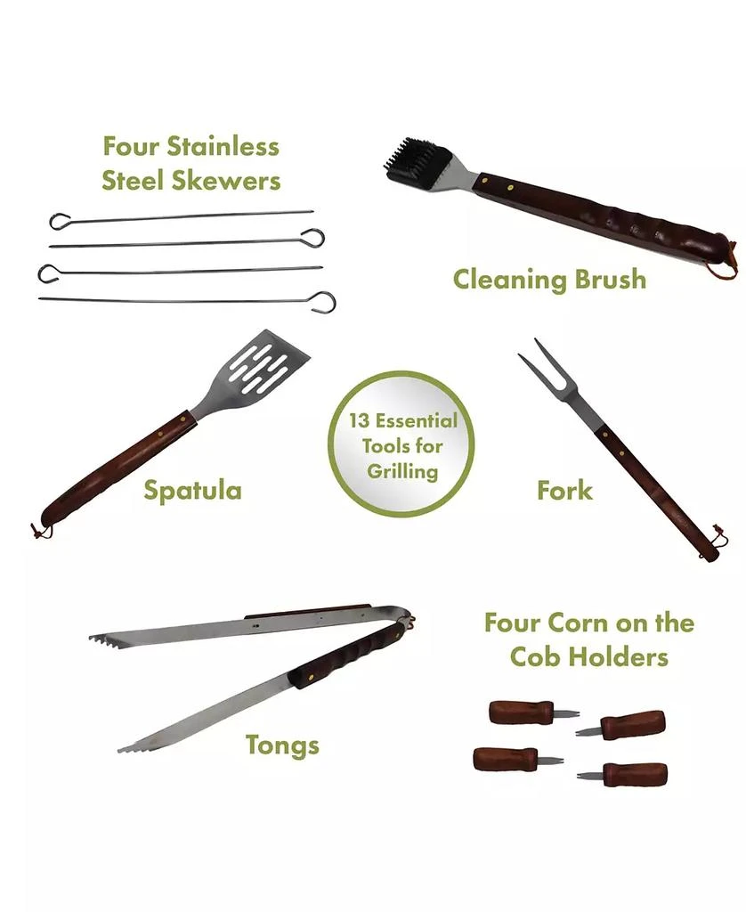 Cuisinart Wooden Handle Tool Set 13-Piece Set 2