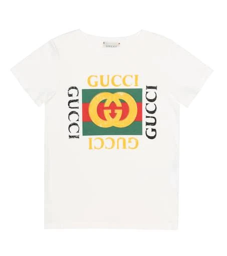 Gucci Logo cotton T-shirt 1