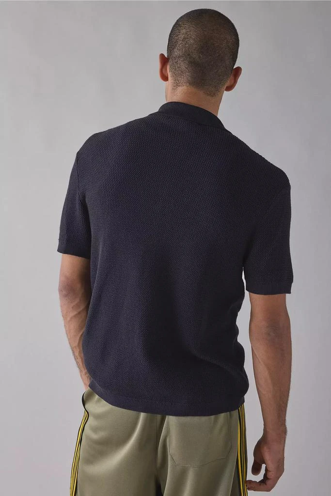 Urban Outfitters UO Catamaran Camp Collar Short Sleeve Sweater 2