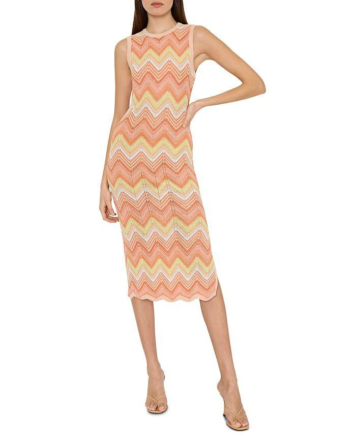 brown sequin midi dress Alanna Formal Sequin Midi Dress