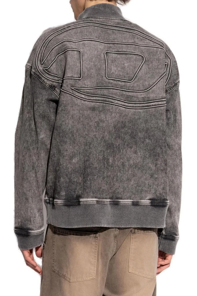 Diesel Diesel D-Carly-S Track Denim Zip-Up Jacket 3