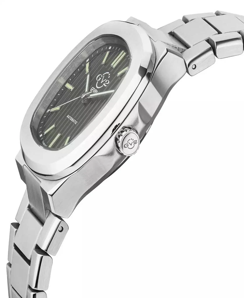 Gevril Men's Potente Silver-Tone Stainless Steel Watch 40mm 2