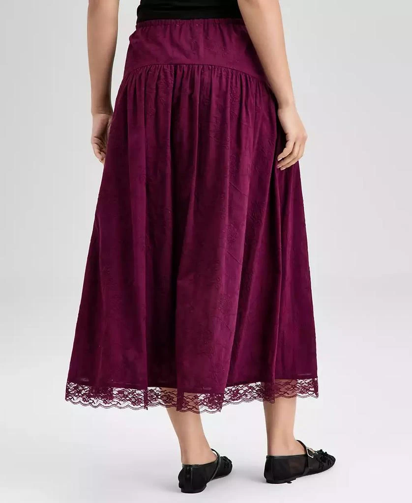 And Now This Women's Drop-Yoke Embroidered Maxi Skirt, Exclusively at Macy's 2