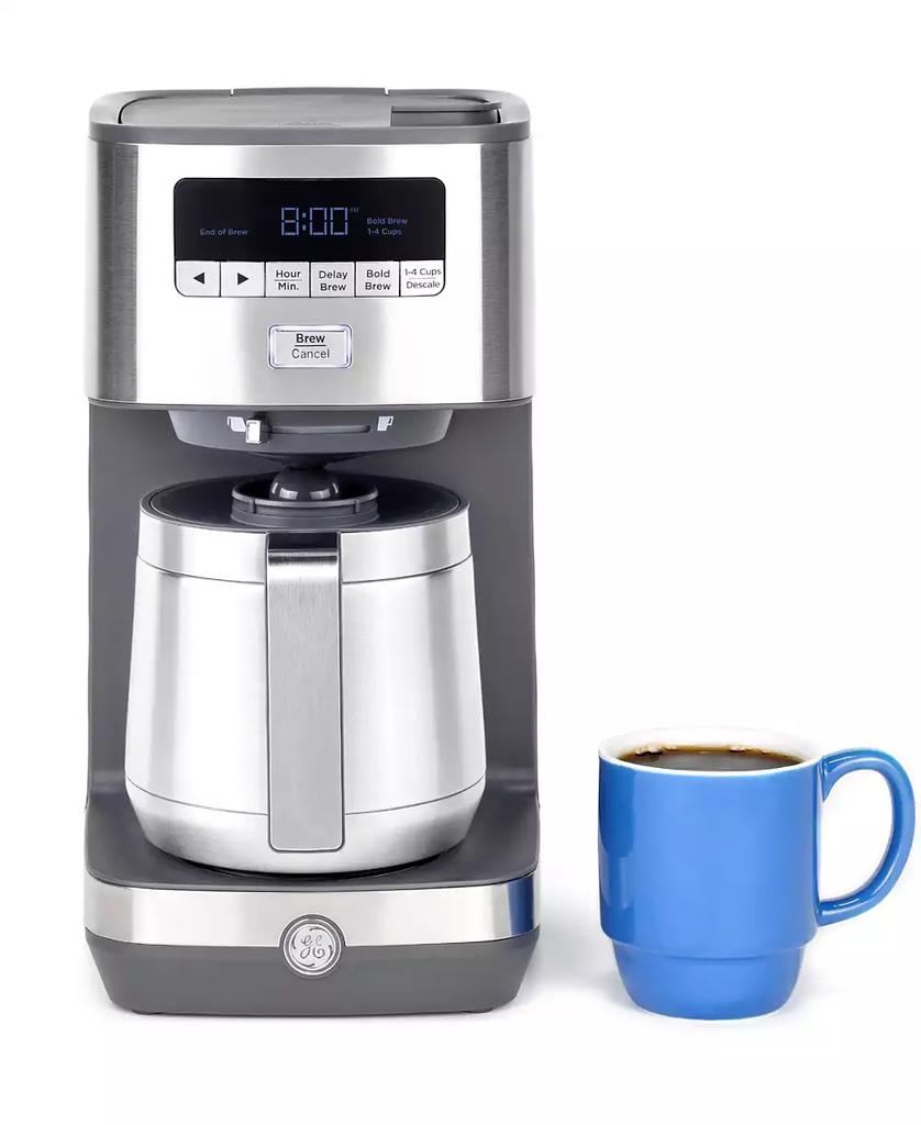 GE Appliances 10 Cup Drip Coffee Maker with Single Serve