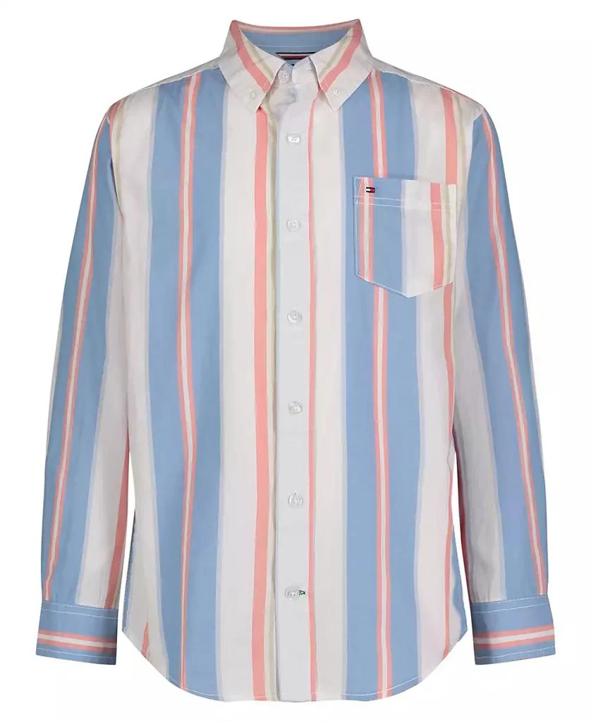 Tommy Hilfiger Toddler and Little Boys Bold Stripe Shirt 1