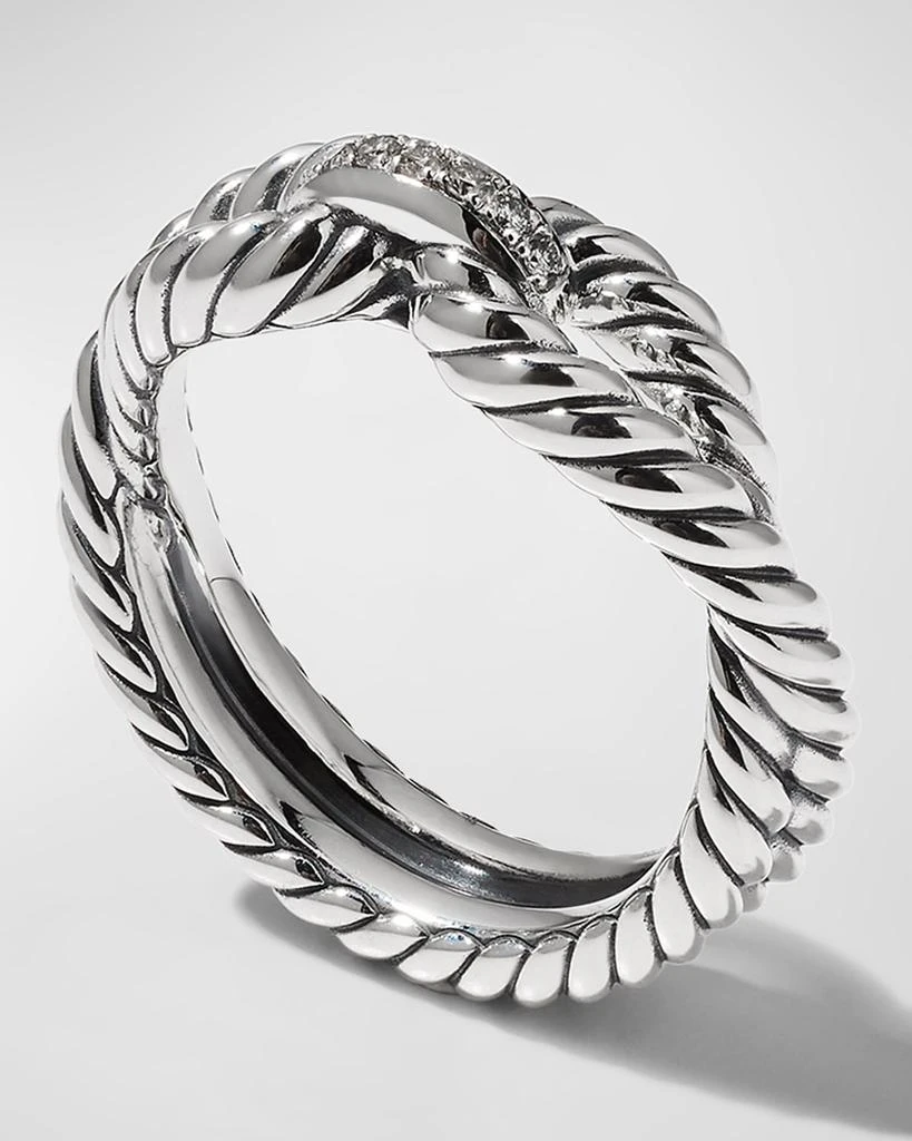 David Yurman Cable Loop Ring w/ Diamonds 4