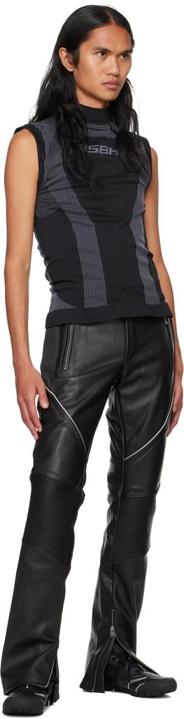 Misbhv Black Sport Sleeveless Top 4