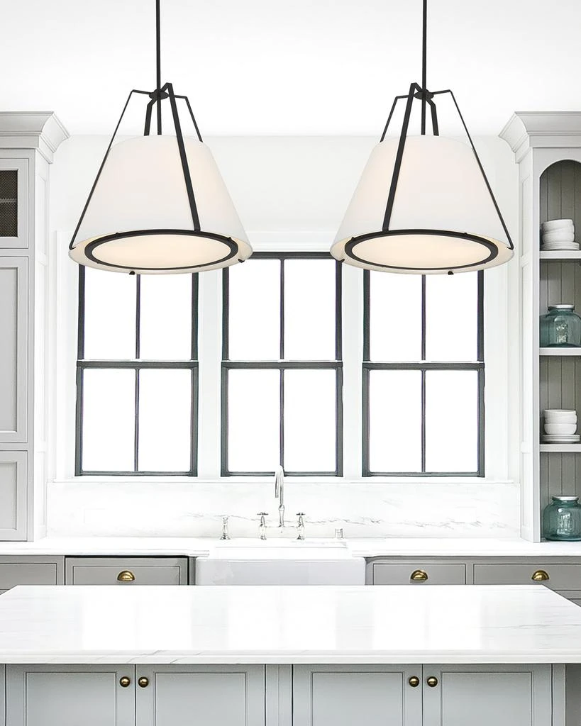 Crystorama Fulton 3-Light Pendant 2