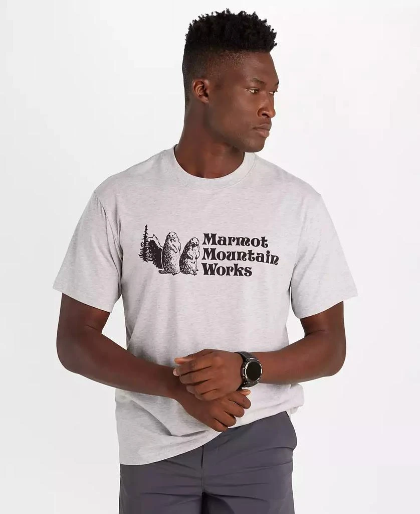 Marmot Men's MMW Short Sleeve Crewneck Graphic T-Shirt 1